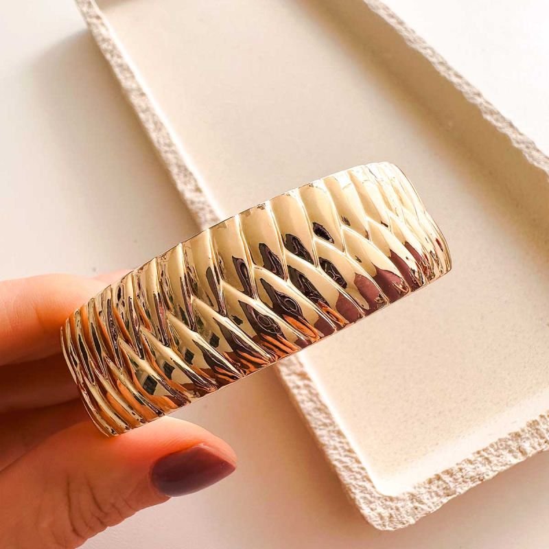 Bracelete Bijuteria Espinha de Peixe