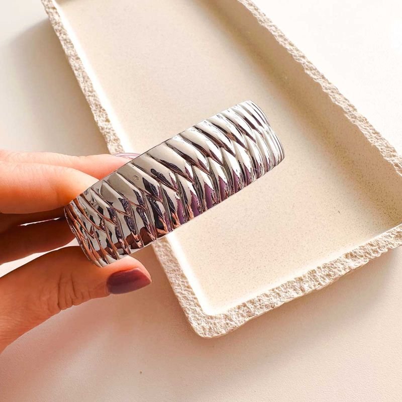 Bracelete Bijuteria Espinha de Peixe