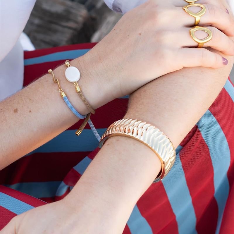 Bracelete Bijuteria Espinha de Peixe