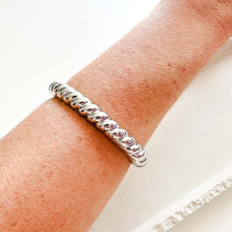 Bracelete Bijuteria Gomos Segmentado