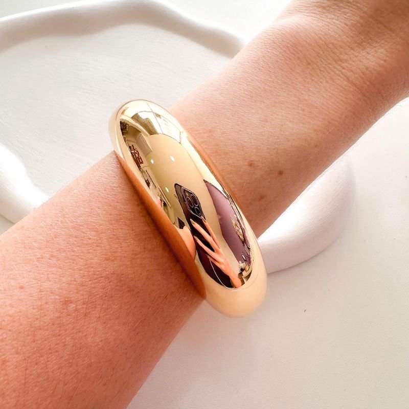 Bracelete Bijuteria Arredondado