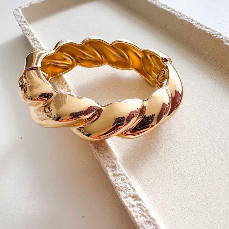 Bracelete Bijuteria Ondulado