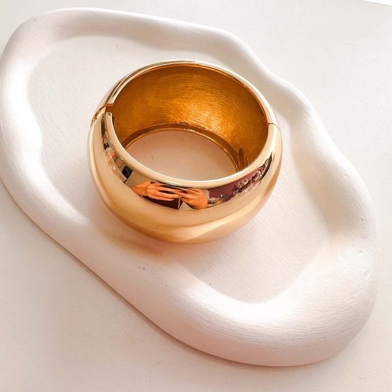 Maxi Bracelete Liso Bijuteria