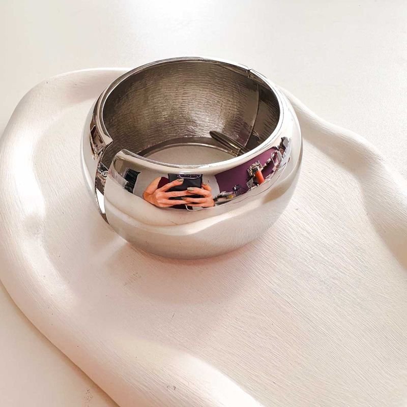 Maxi Bracelete Liso Bijuteria