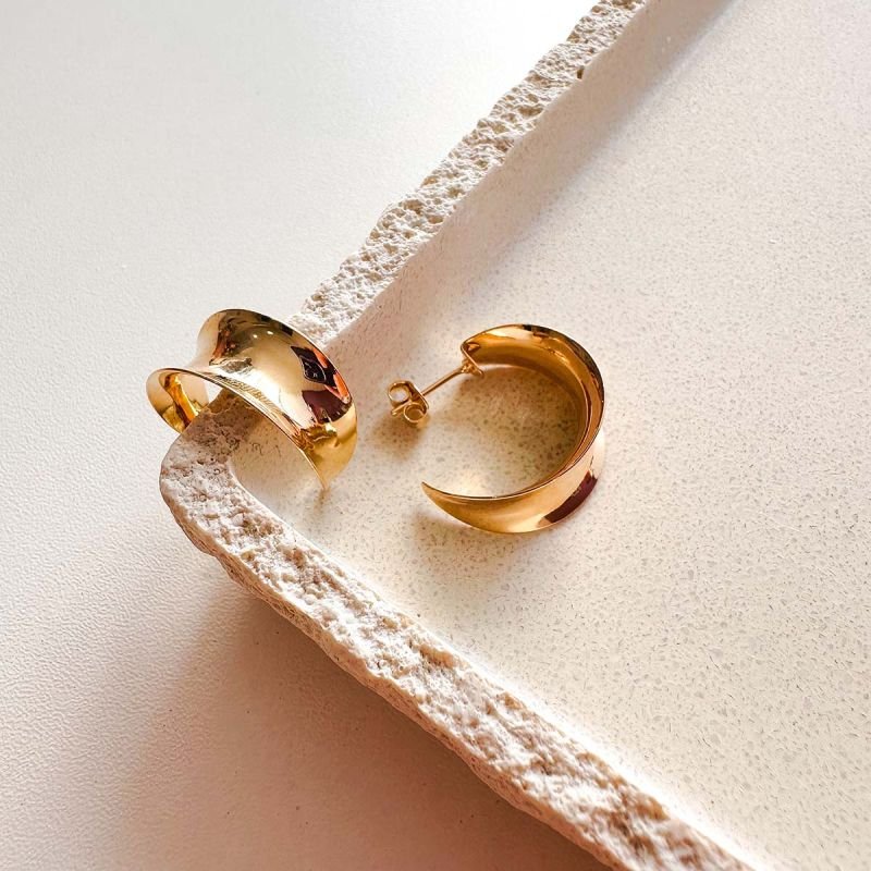 Brinco Argola Banhado Larga