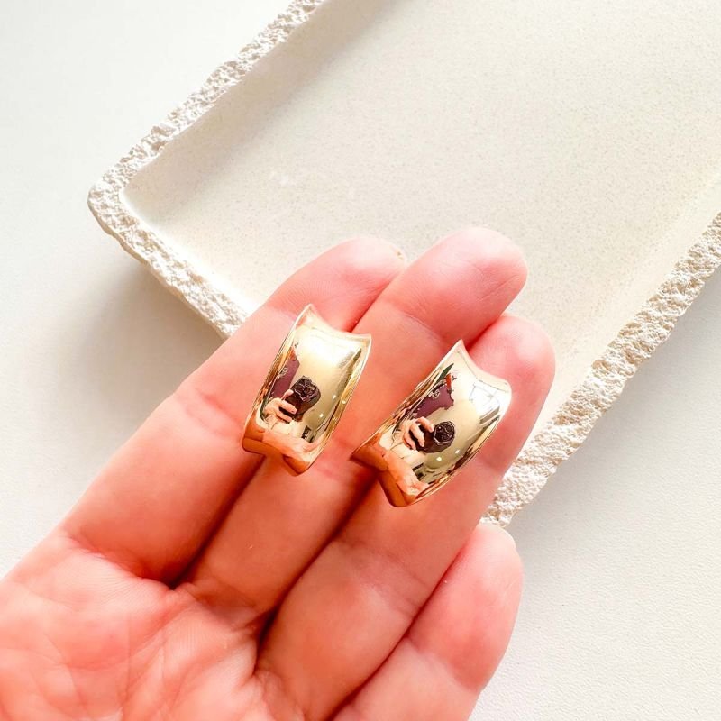 Brinco Argola Banhado Larga