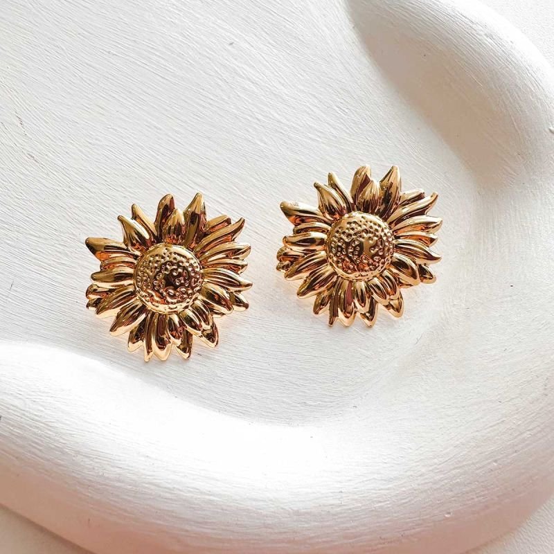 Brinco Banhado Girassol