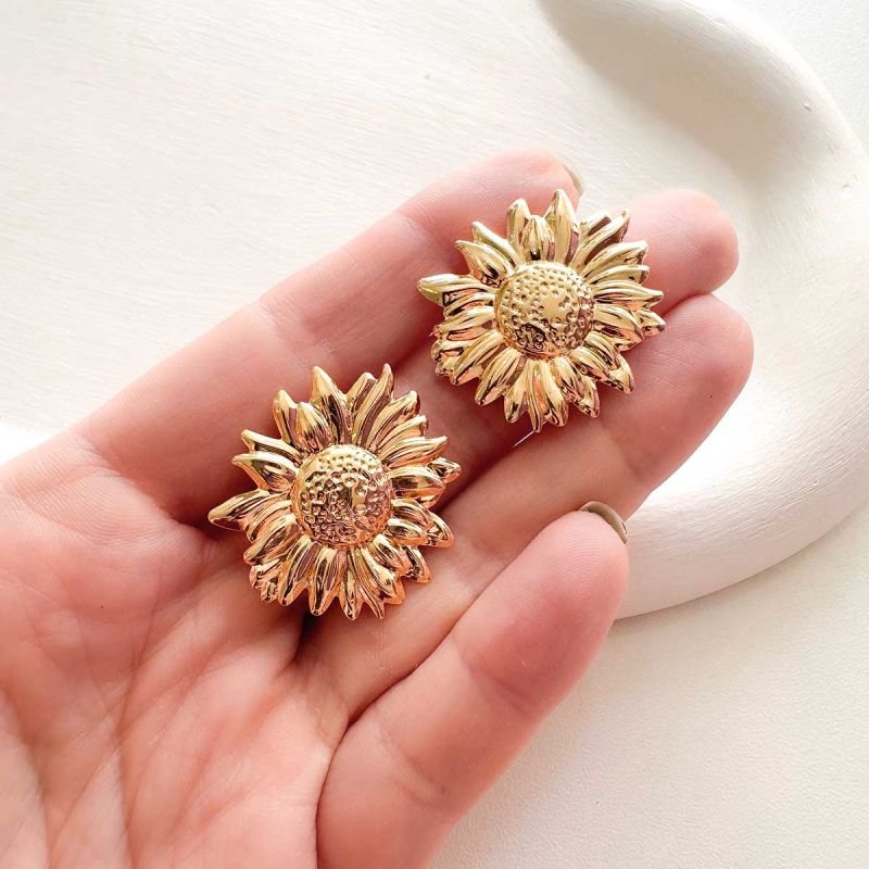 Brinco Banhado Girassol