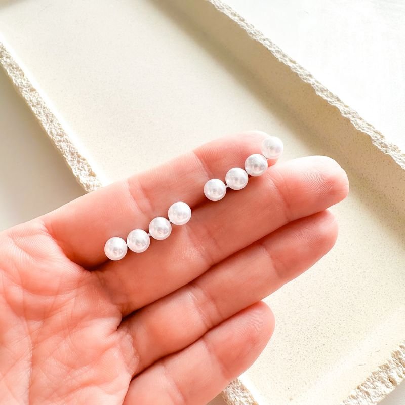 Brinco Ear Cuff Quatro Pérolas