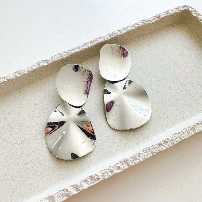 Maxi Brinco Bijuteria Orgânico Escovado