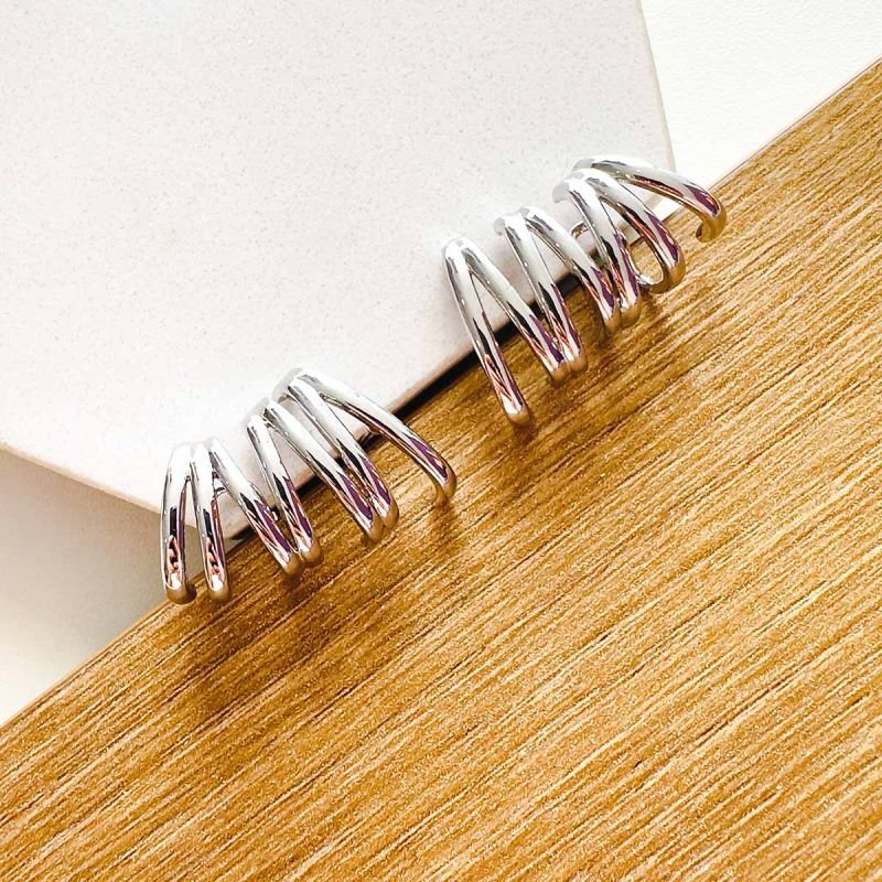 Brinco Ear Cuff Bijuteria Linhas