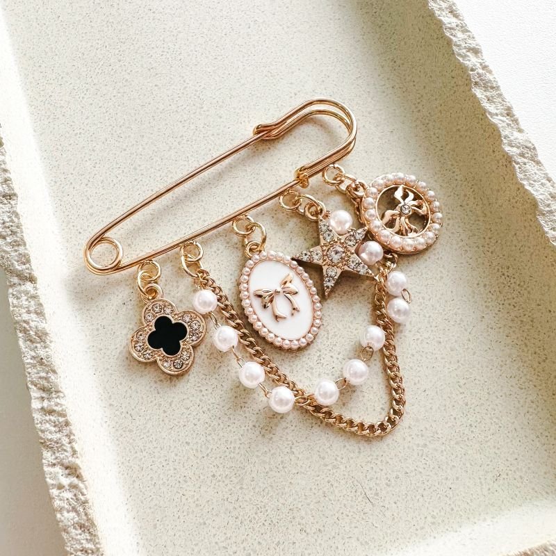 Broche Bijuteria Alfinete Charmoso