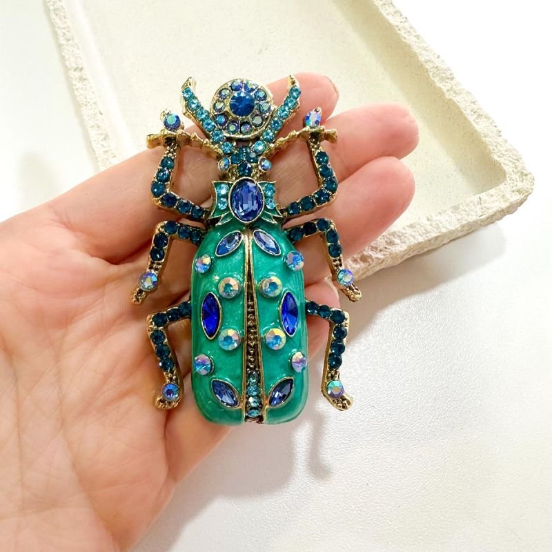 Broche Bijuteria Besouro Imperial