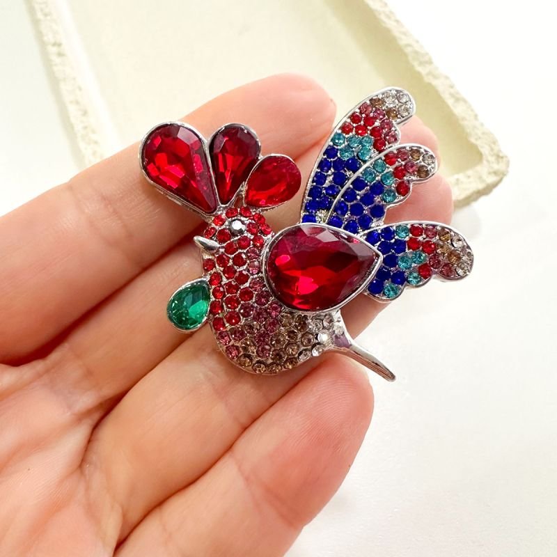 Broche Bijuteria Galo Majestade