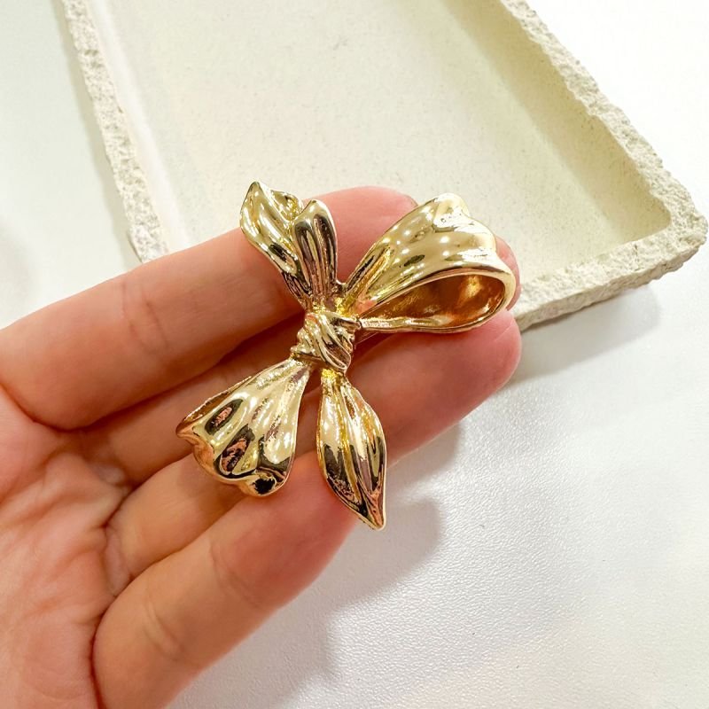 Broche Bijuteria Laço Elegance