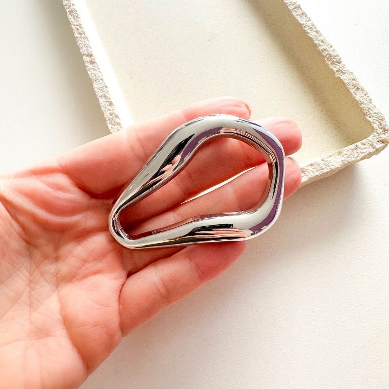 Broche Bijuteria Orgânico Contemporâneo