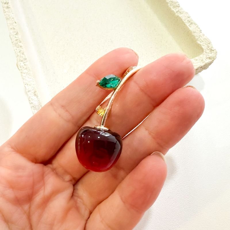 Broche Cereja Ruby