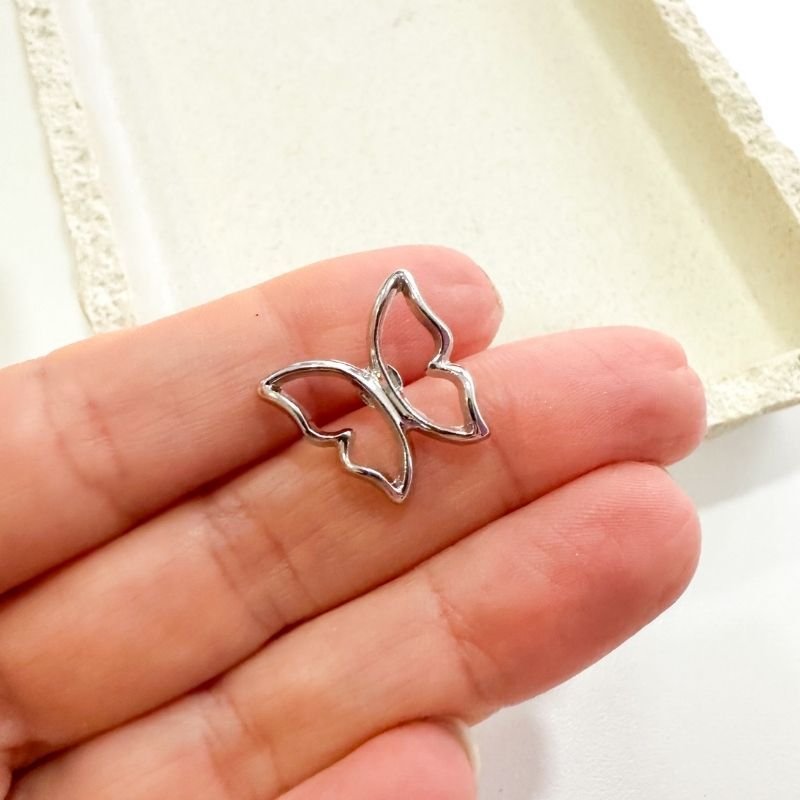 Broche Pin Bijuteria Borboleta Minimalista