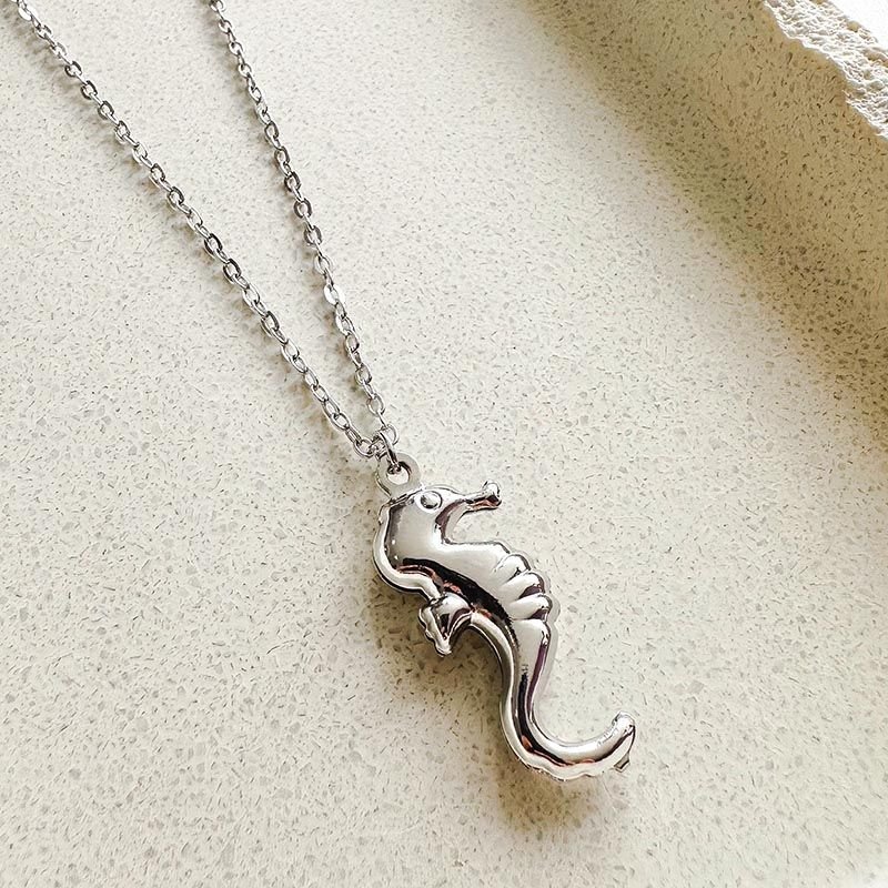 Colar Banhado Cavalo Marinho