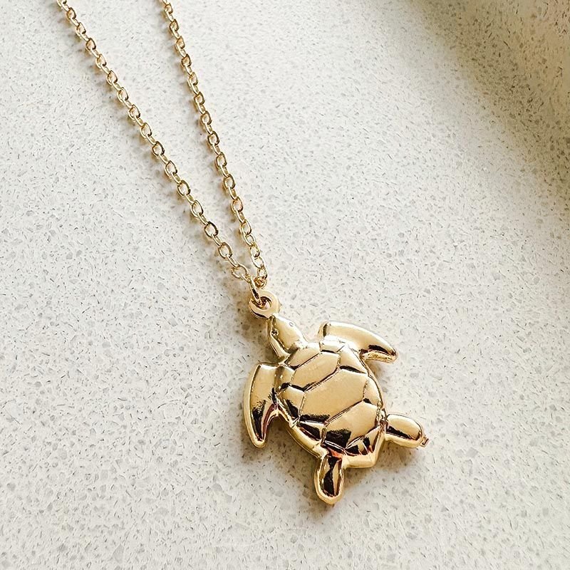 Colar Banhado Tartaruga