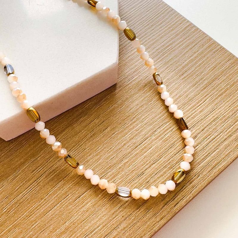 Colar Cristal Boho