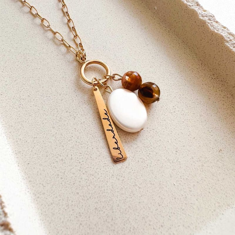 Colar Pérola Shell e Liberdade