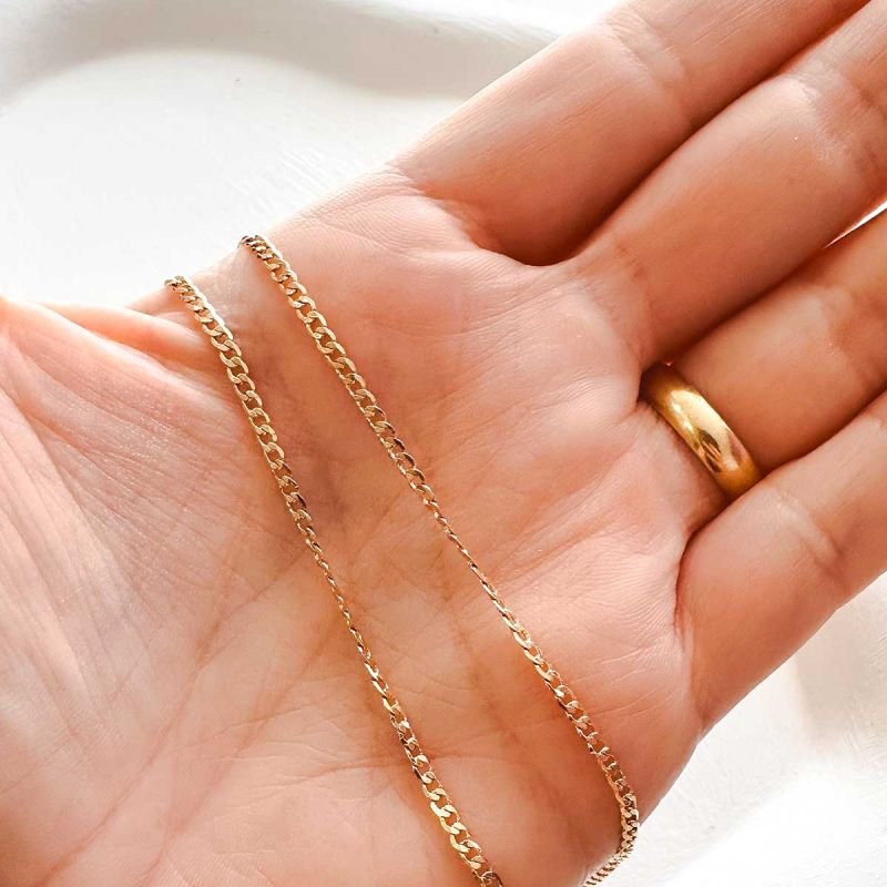 Colar Personalizado Banhado a Ouro 18k Quebra Cabeça Masculino