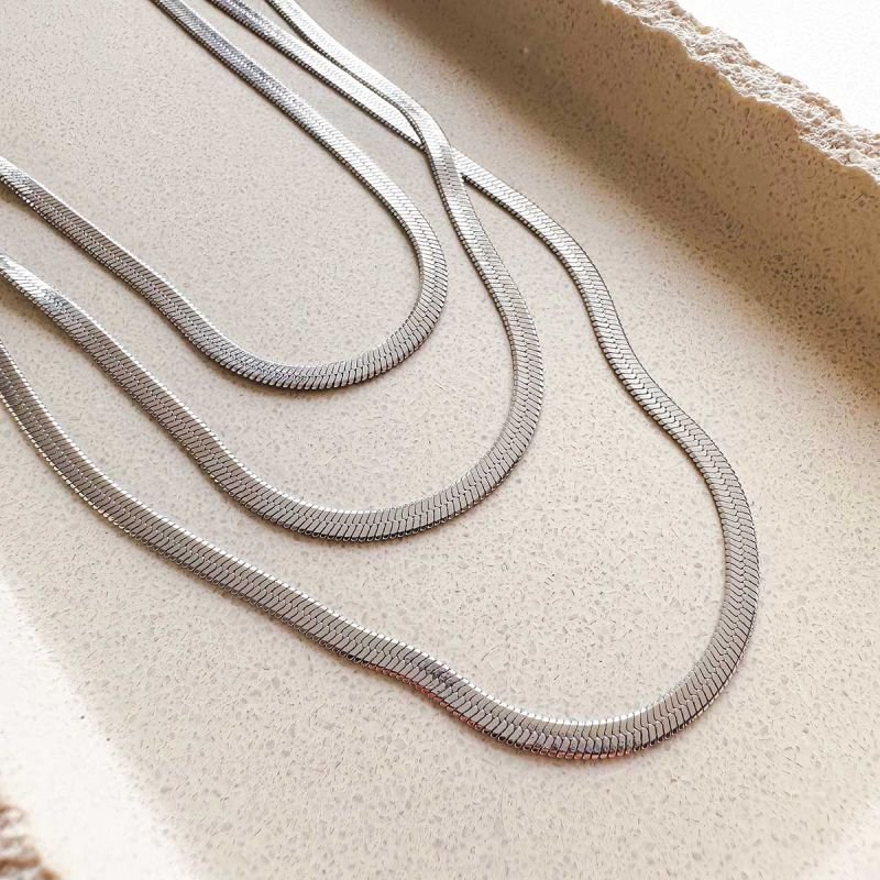 Mix de Colar Aço Fita