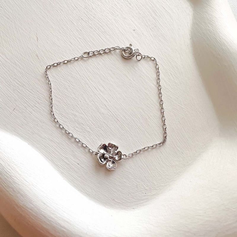 Pulseira Banhada Flor
