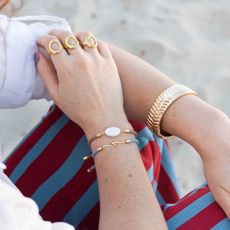 Pulseira Corda Slide Onda