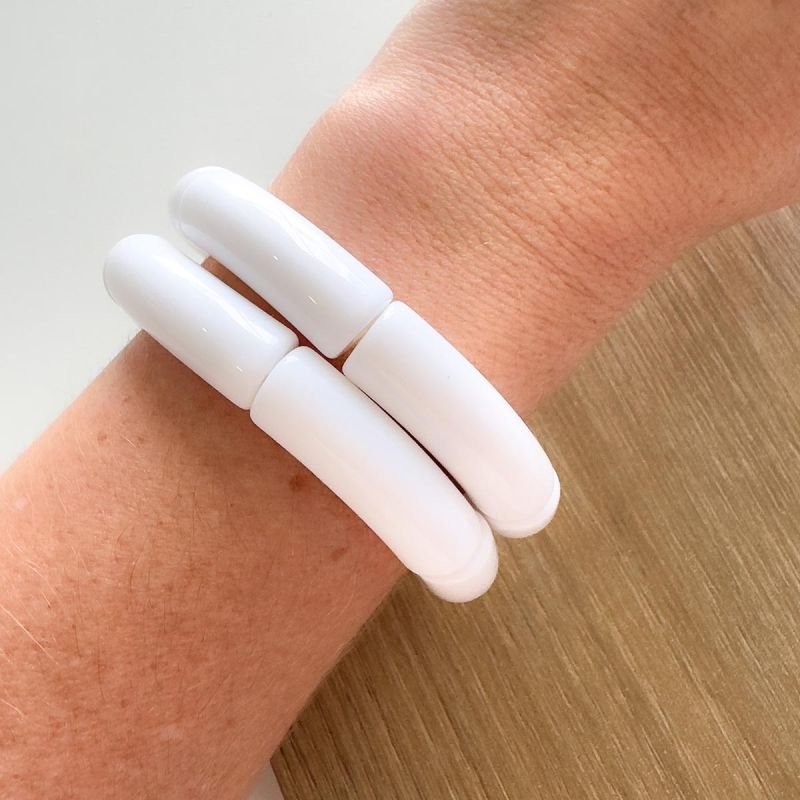 Pulseira Kit Bijuteria Resina