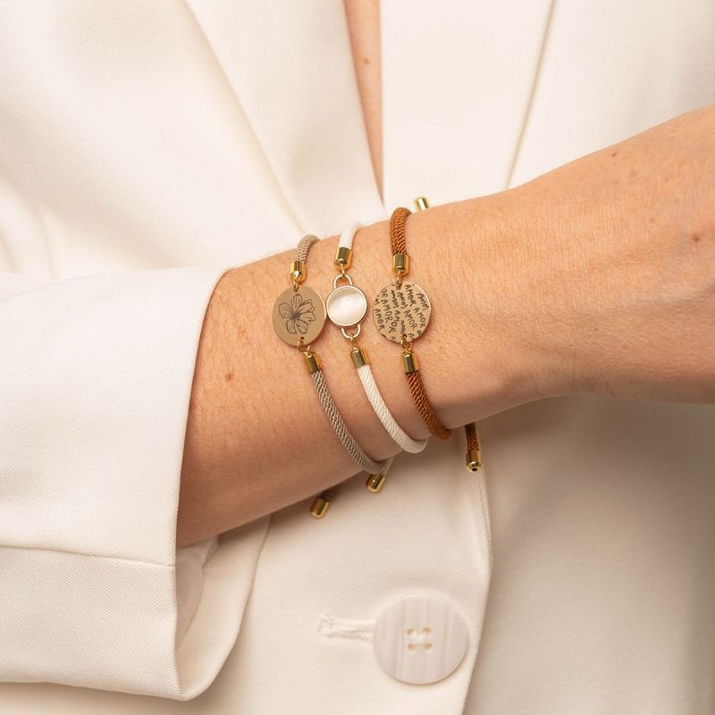 Pulseira Slide Corda Amor
